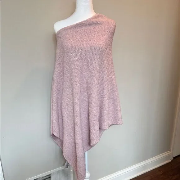 Tommy Bahama Island Soft Easy Pink Women's Poncho - Picture 4 of 9